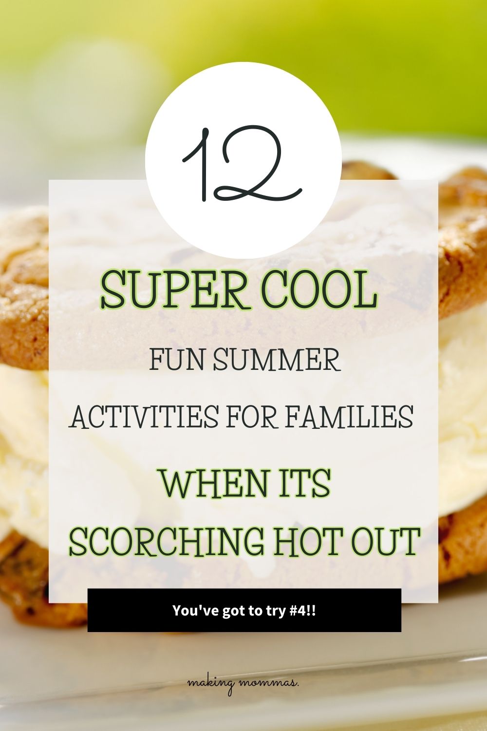 pin of 12 super cool summer activities