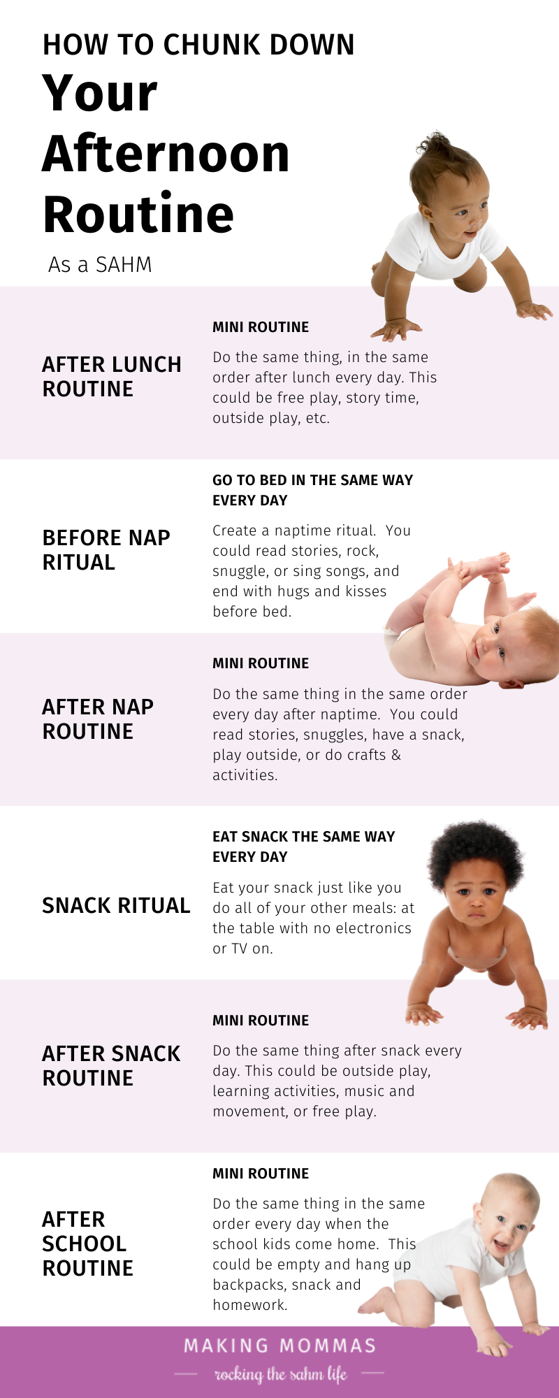 Wanna Create the Best Ever Stay at Home Mom Schedule? Here’s How ...