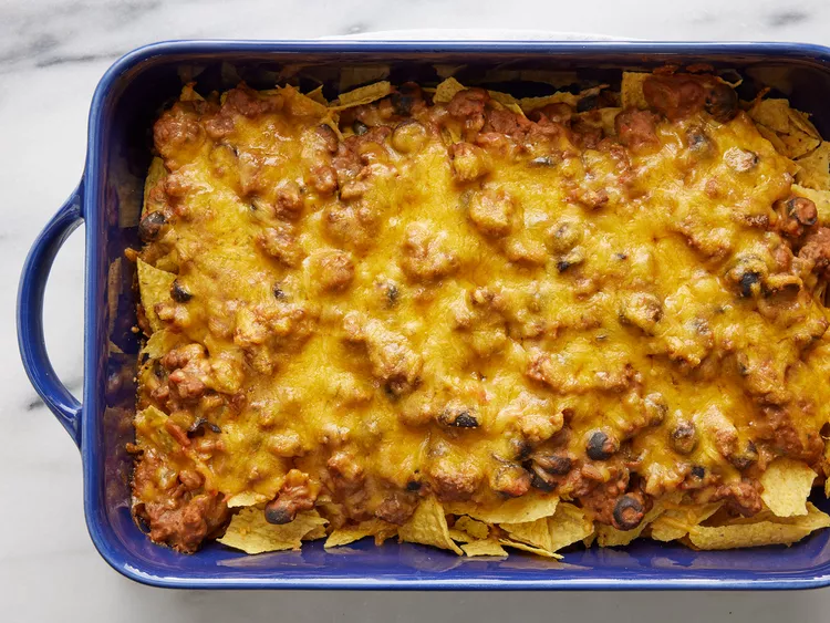 image of beef taco casserole