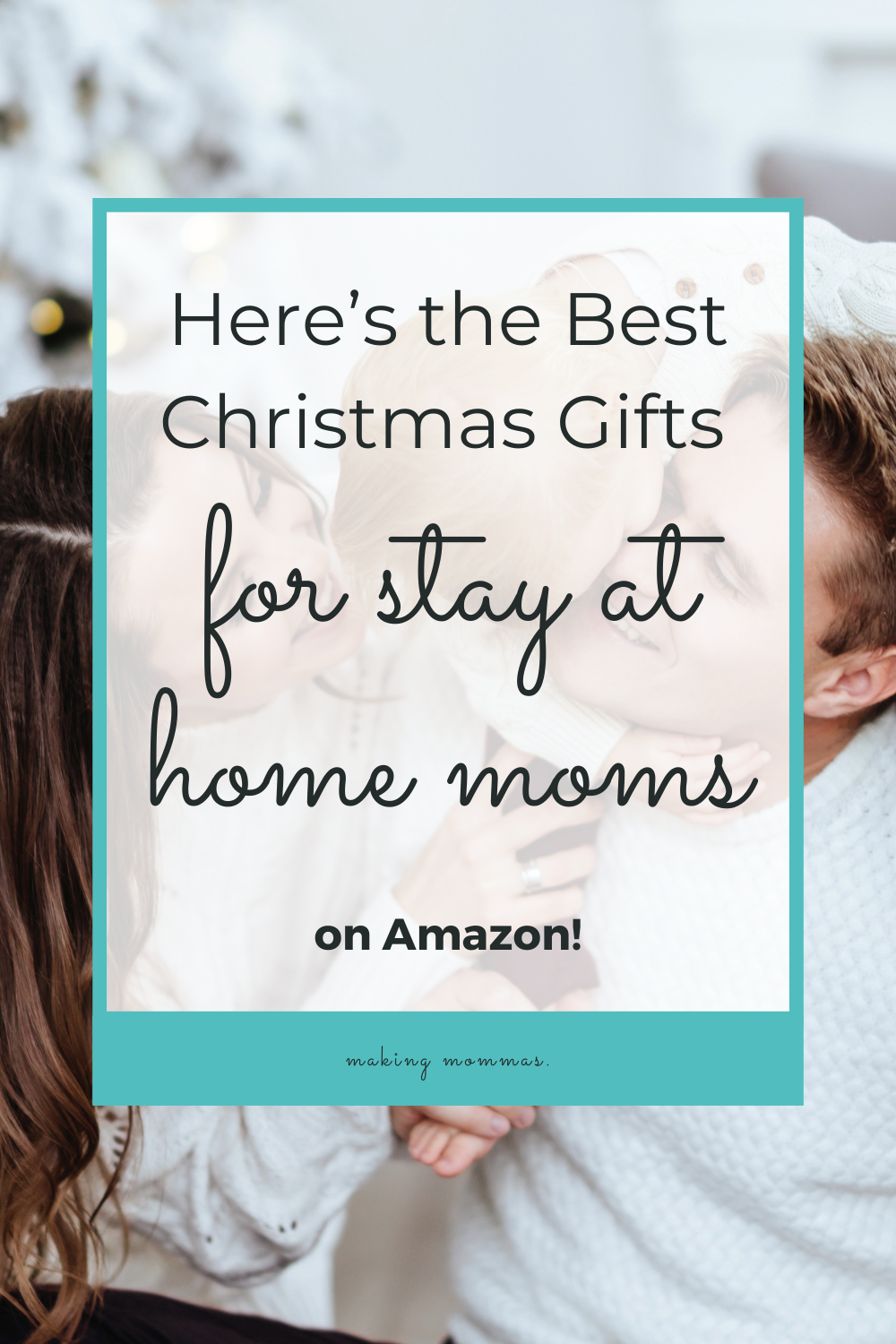 pin of the best Christmas gifts for stay at home moms