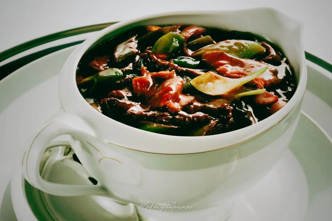 image of a bowl of venison stew