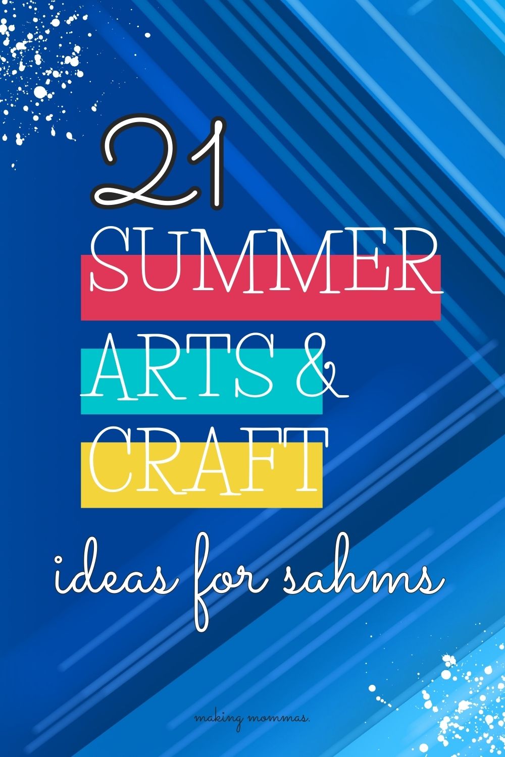 arts and craft ideas for sahms
