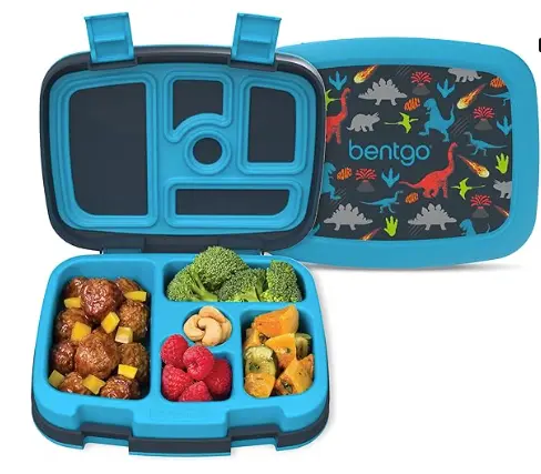 image of a bento lunch box full of food