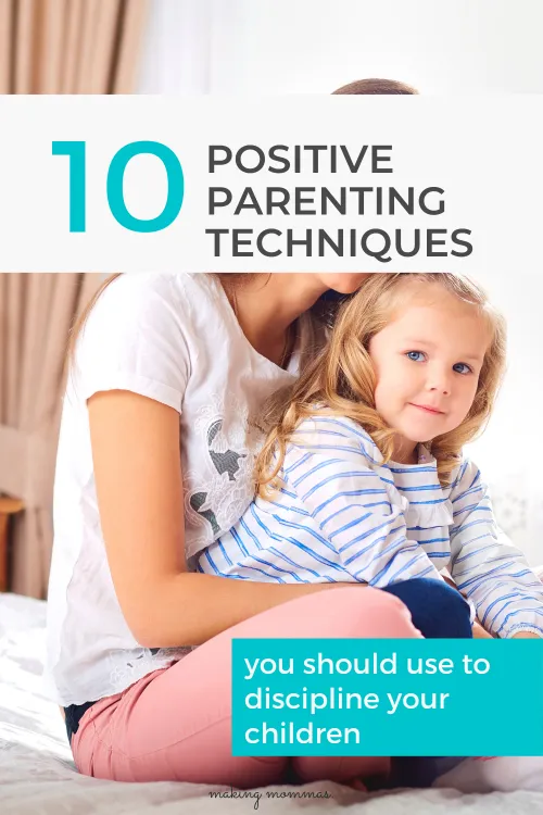positive parenting techniques pin