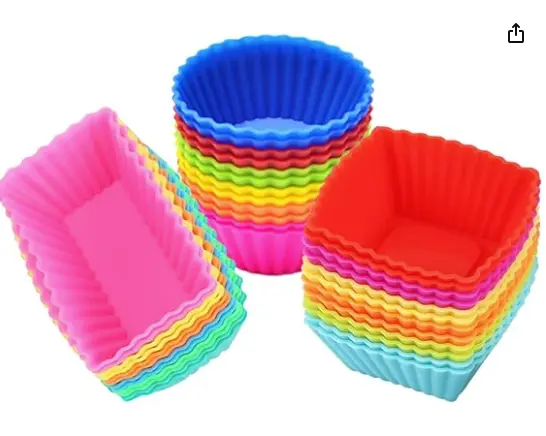 image of silicone muffin cups