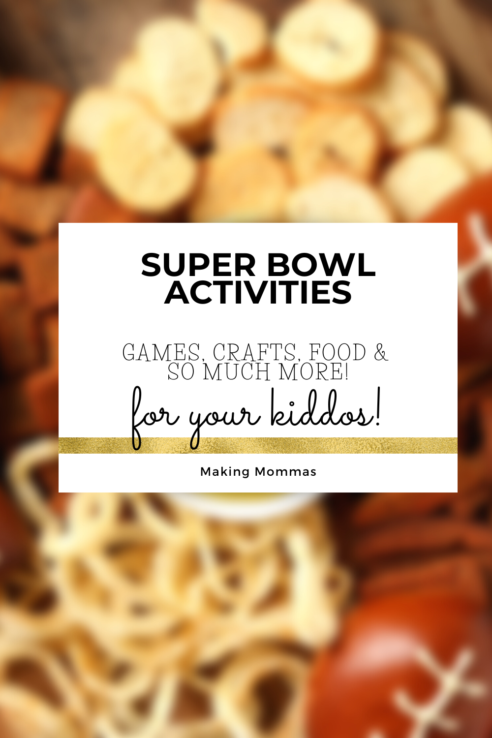 super bowl activities for your kids