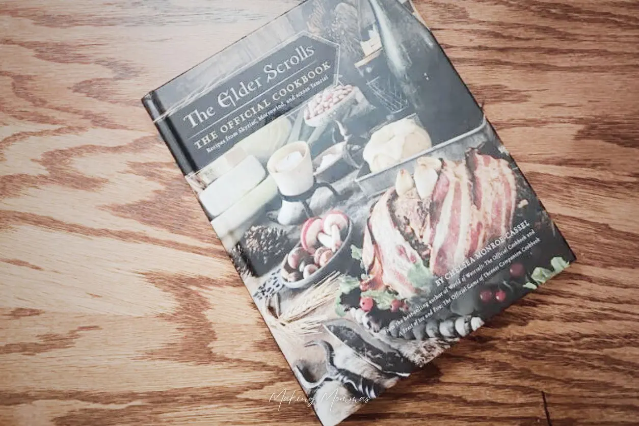 image of the elder scrolls cookbook